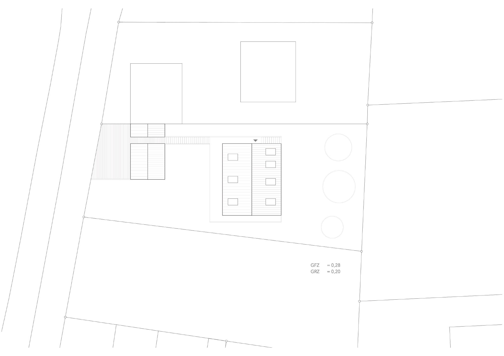 Neubau eines Einfamilienhauses am Hang inklusive Entwurfswettbewerb