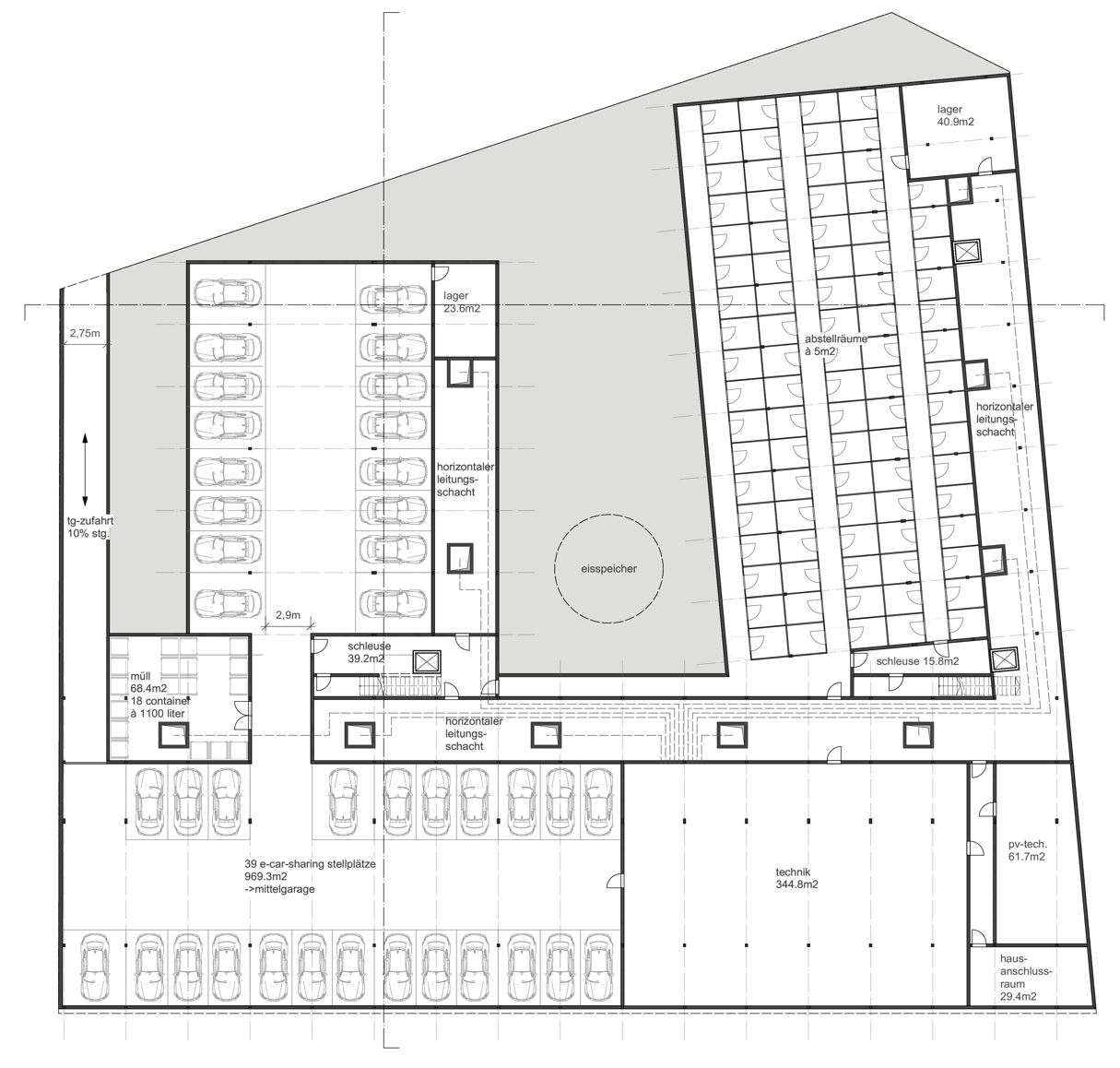 Entwicklung eines multifunktionalen, modularen Gebäudekonzepts